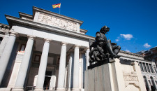 Madrid - Statue de Velazquez devant le musée du Prado